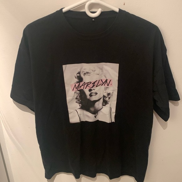 T-shirt Dress Marilyn Monroe Cotton On - Taille Juniors M - Coton Jersey Marine